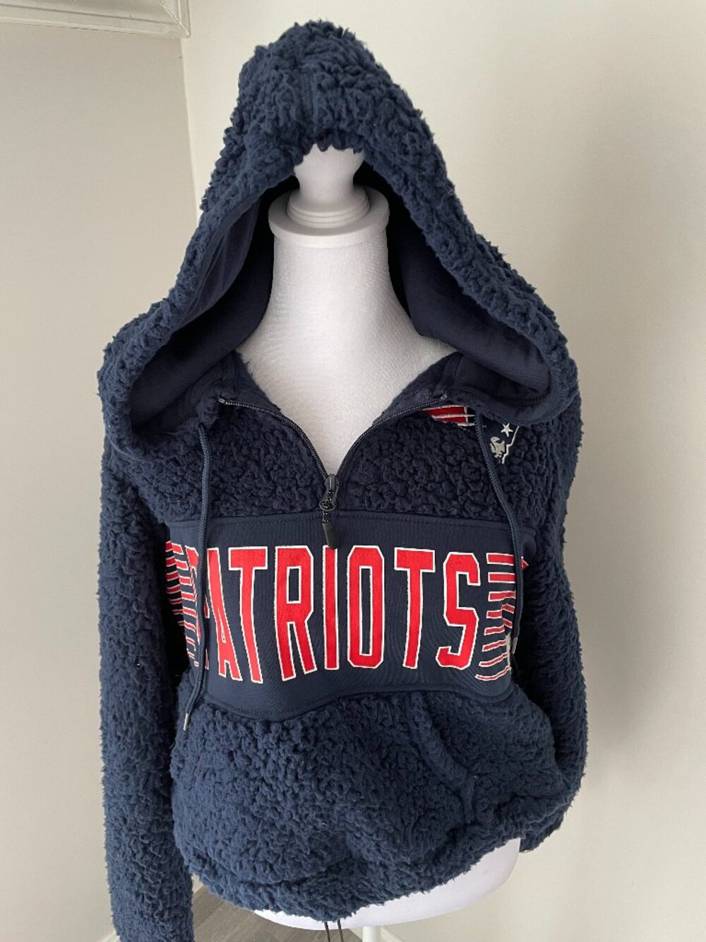 Sherpa Patriots Half Zip Hoodie